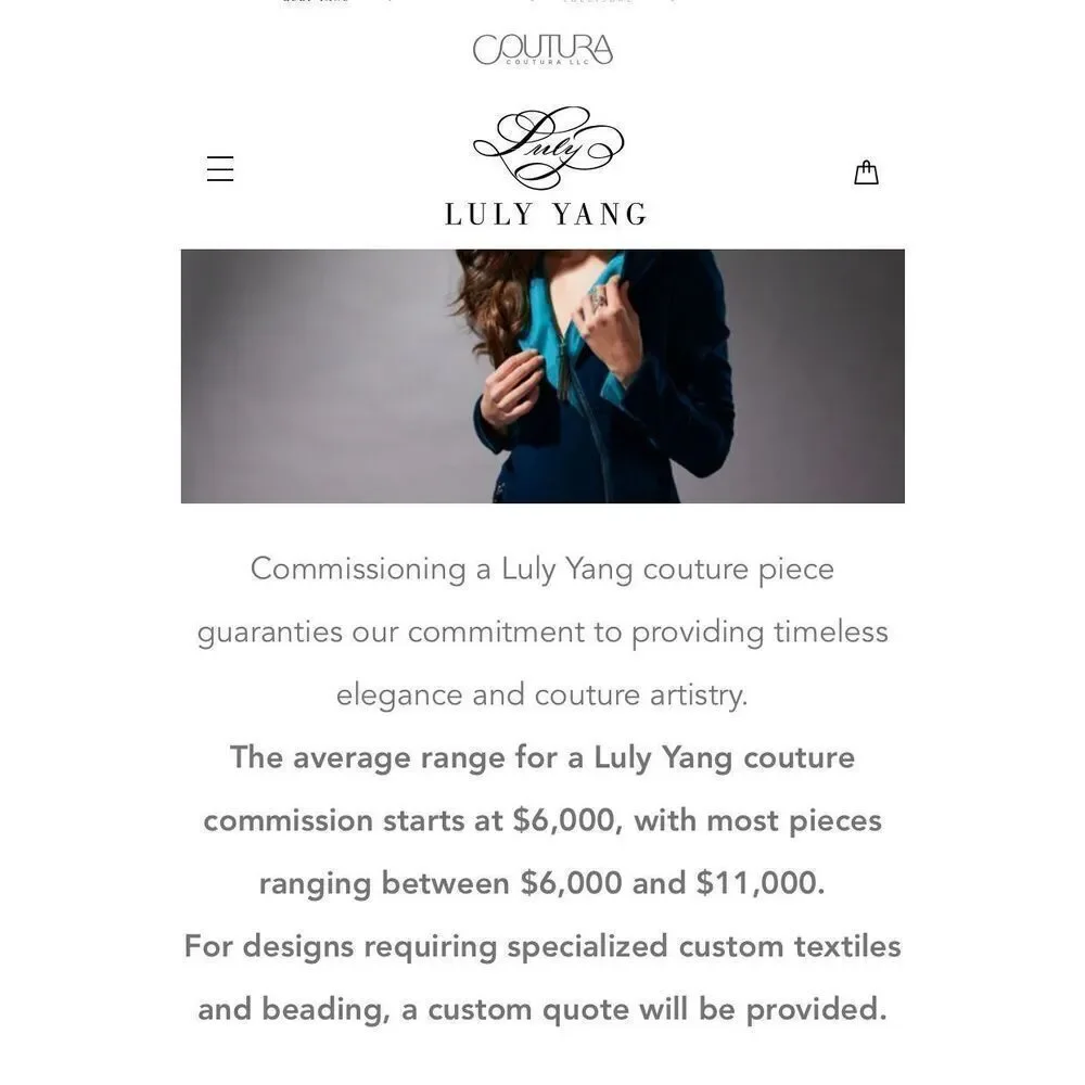 Luly Yang EUC Formal Black Tie Cocktail Dress Elegant Gala Martini Crescendo XS - Picture 9 of 10